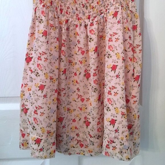 BCBGENERATION FLORAL STRAPLESS MINI SUMMER DRESS - Picture 4 of 6